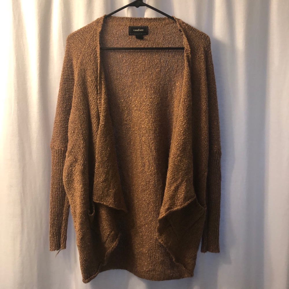 Burnt Orange Cardigan